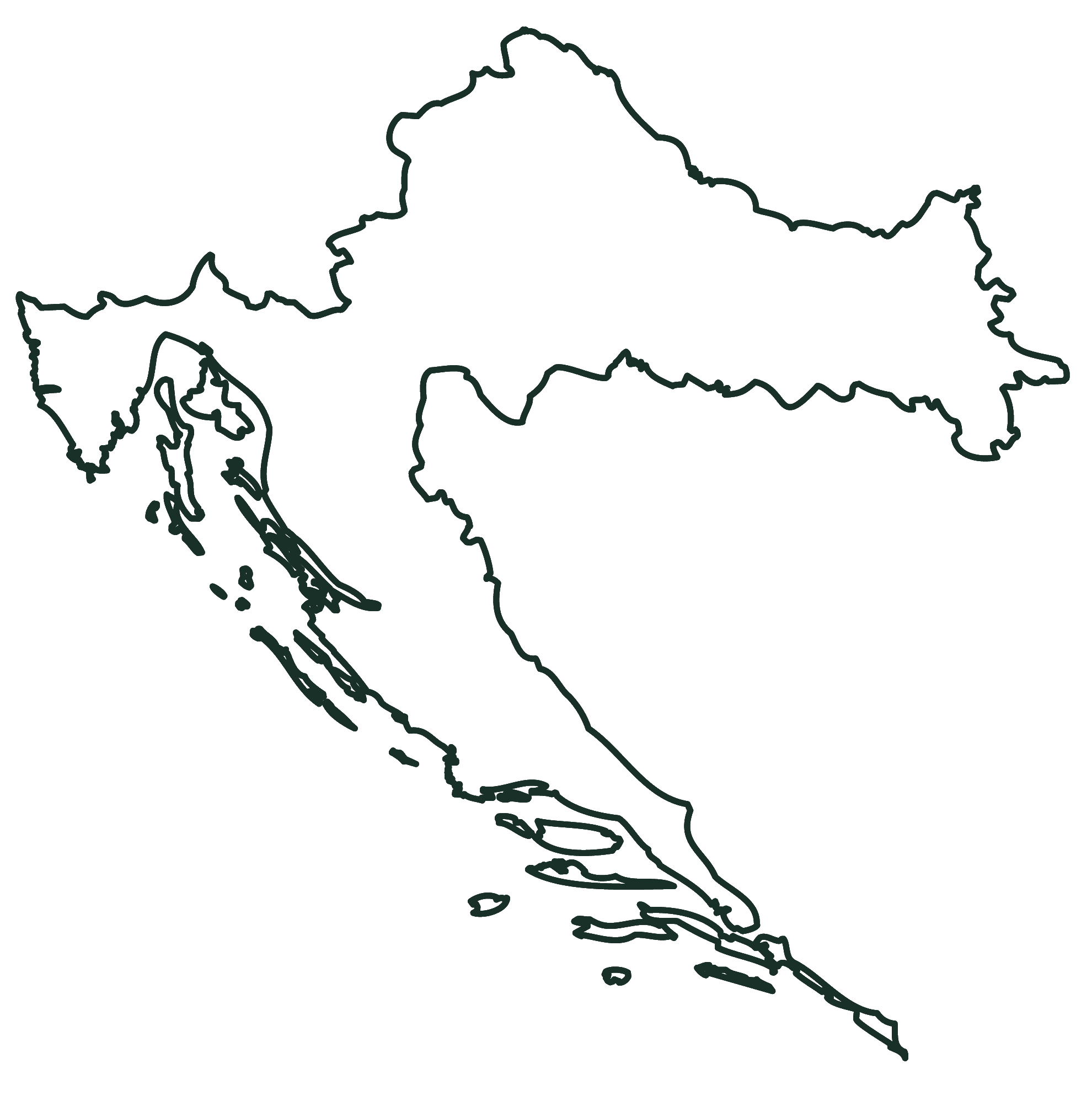 Croatia outline